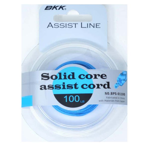 BKK Solid Core Assist Cord 100 lb. 5 metre İp