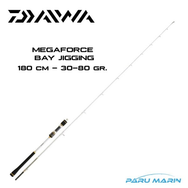 Daiwa New Megaforce Bay Jigging 180cm 30-80gr Jig Kamışı (MFBJ180MSCF)