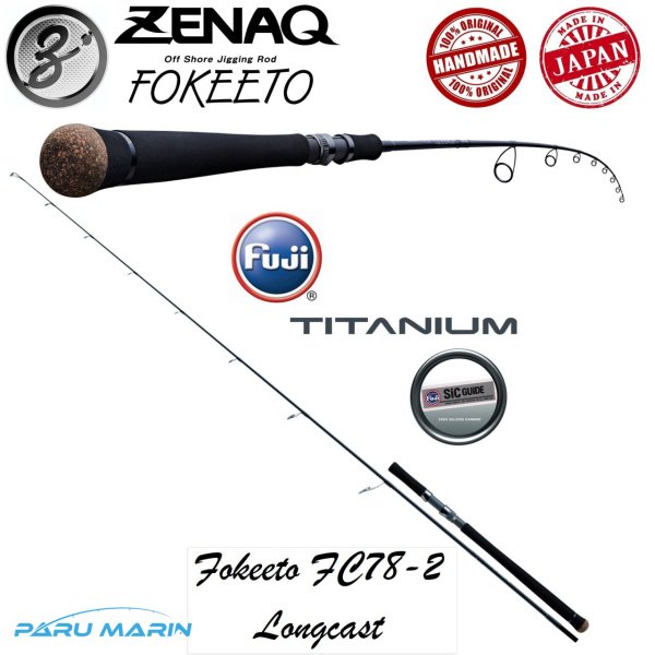 Zenaq Fokeeto FC78-2 Longcast Offshore Casting Kamış 234cm 13-60gr.