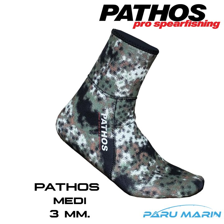 Pathos  Medi 3 mm Open Cell Dalış Çorabı