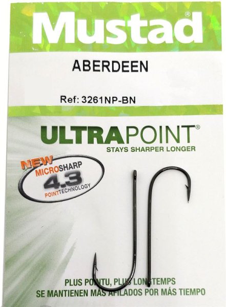 Mustad 3261NP-BN Aberdeen No: 1 Uzun İğne