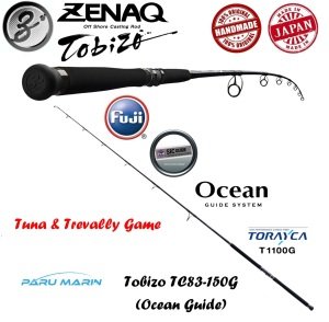 Zenaq Tobizo  TC83-150G for Tuna & Trevally Off Shore Casting Kamış  229 cm. Max. 180 g.