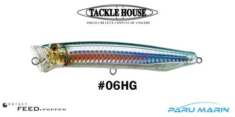 Tackle House Feed Popper 120 No:06HG Maket Balık