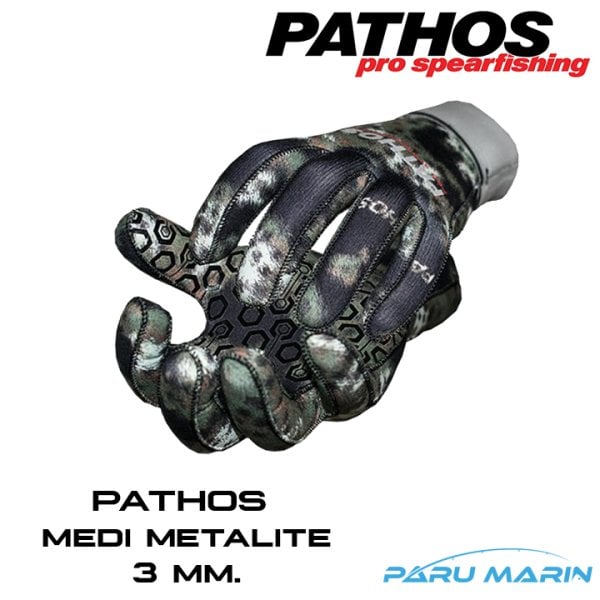 Pathos Medi Camo Metalite 3 mm. Dalış Eldiveni