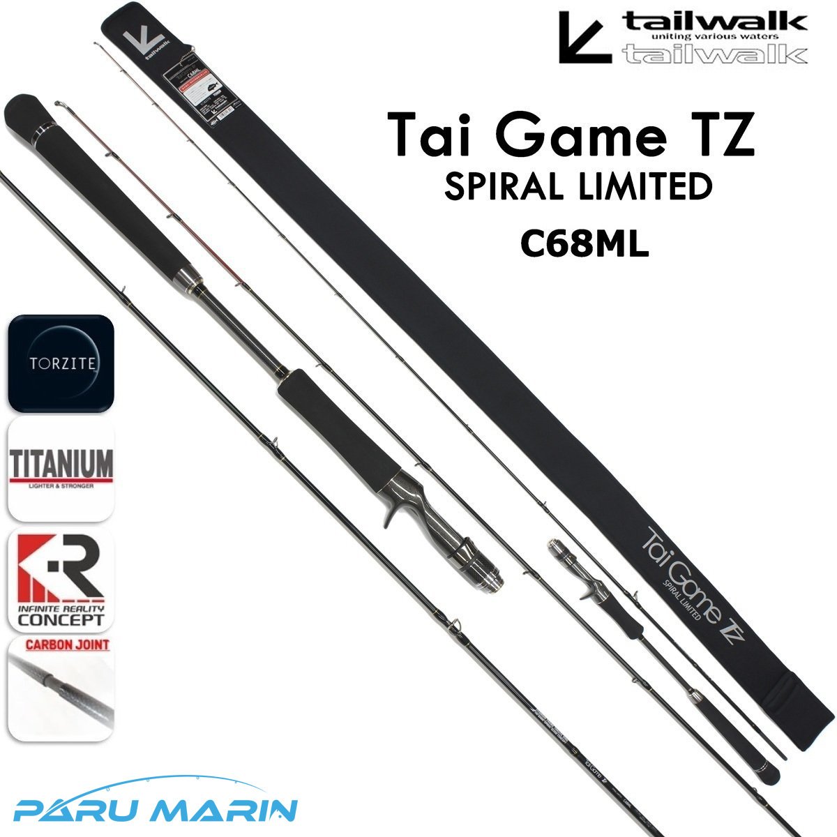 Tailwalk Taigame TZ Spiral Limited C68ML 2,03mt. / Max. 180gr.