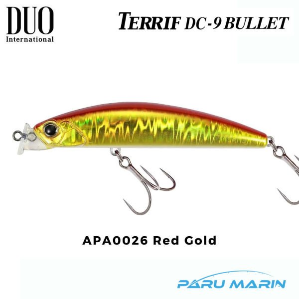 Duo Terrif Dc-9 Bullet APA0026 / Red Gold