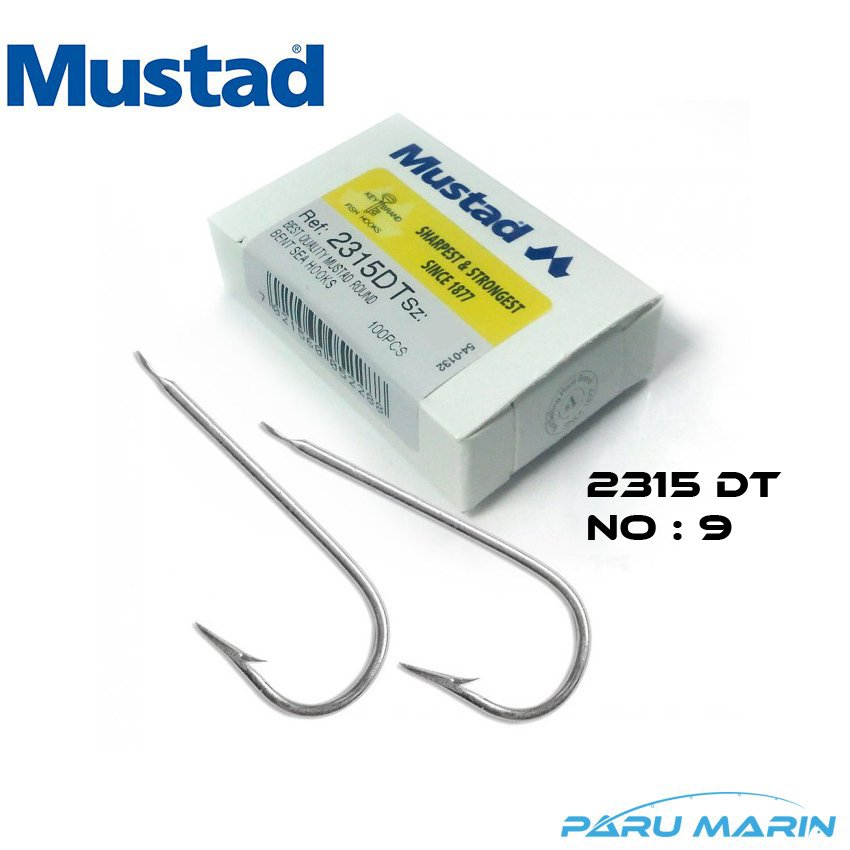 Mustad 2315DT Olta İğnesi - No: 9 - 100 Adet