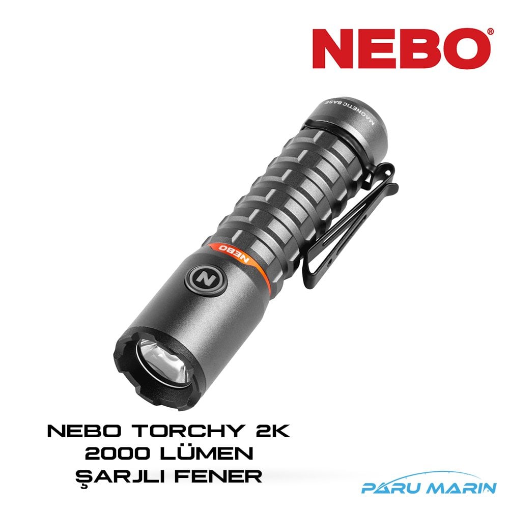 Nebo 1006-G Torchy 2K 2000 Lümen Şarjlı Fener