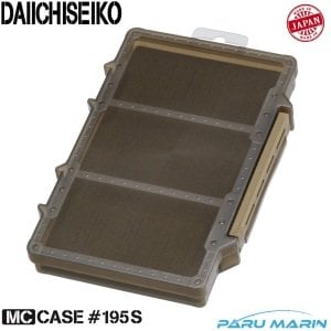 Daiichiseiko MC Case 195S Jighead Kutusu Dark Earth