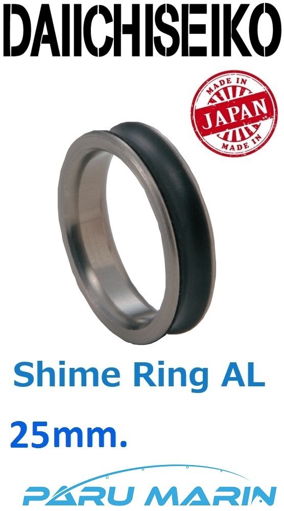 Daiichiseiko Shime Ring Düğüm Sıkma Yüzüğü 25 mm. Titanium