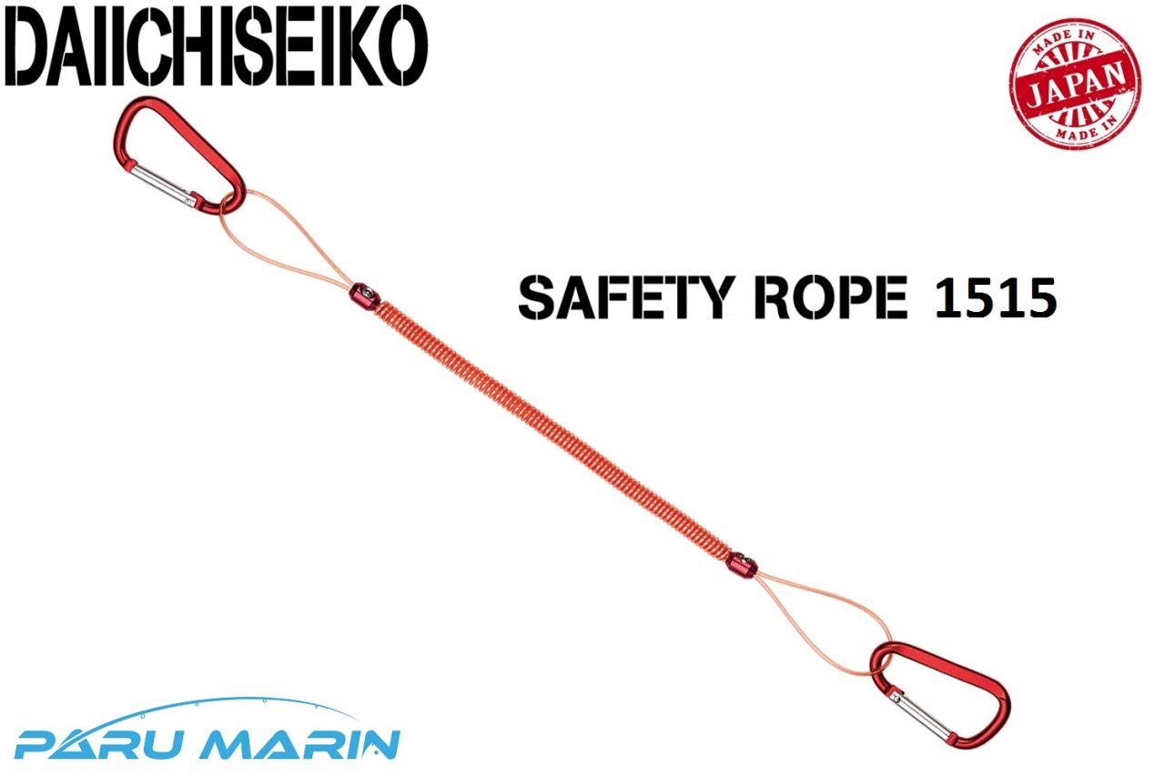 Daiichiseiko Safety Rope 1515 Güvenlik Kordonu Red
