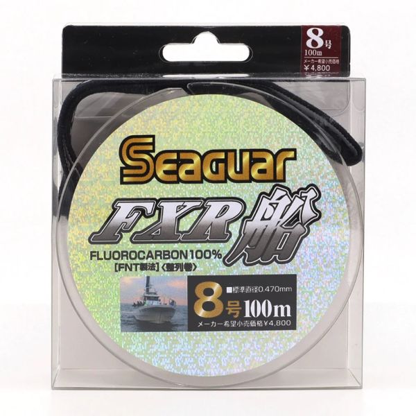 SEAGUAR FXR %100 Florokarbon 0.285mm - 9.5kg. 100 mt. Misina