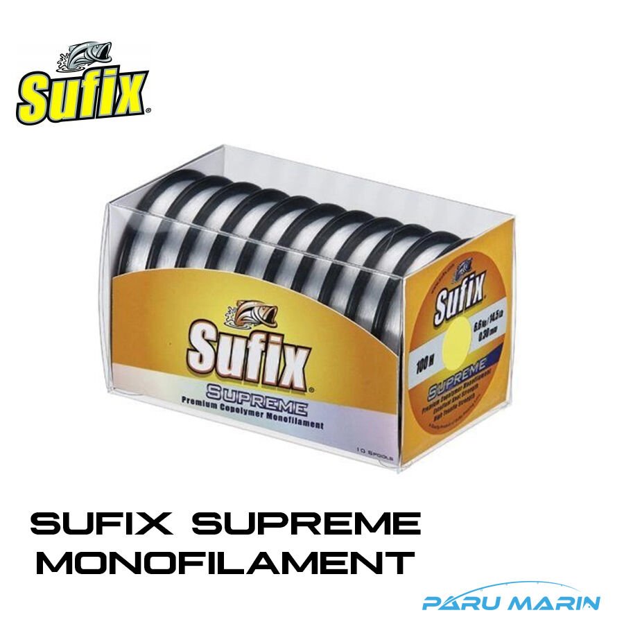 Sufix Supreme Monofilament Misina 100'er Metre
