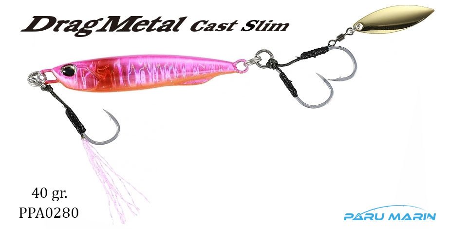 Duo Drag Metal Cast Slim Jig HIRAME 40gr. PPA0280