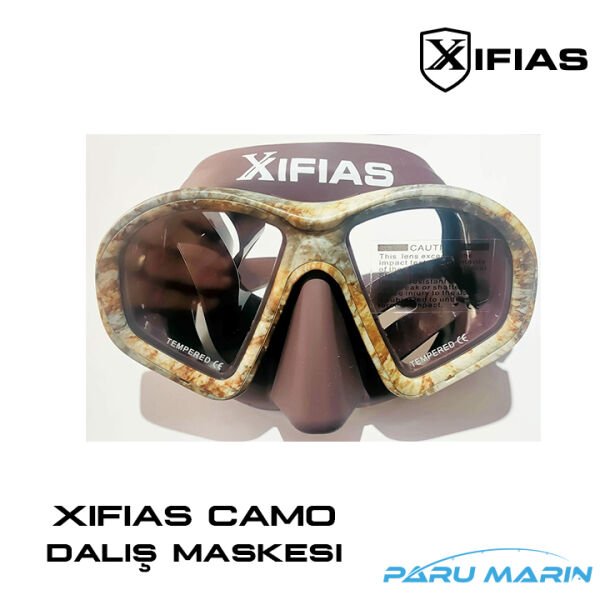 Xifias Micro Camo Dalış Maskesi
