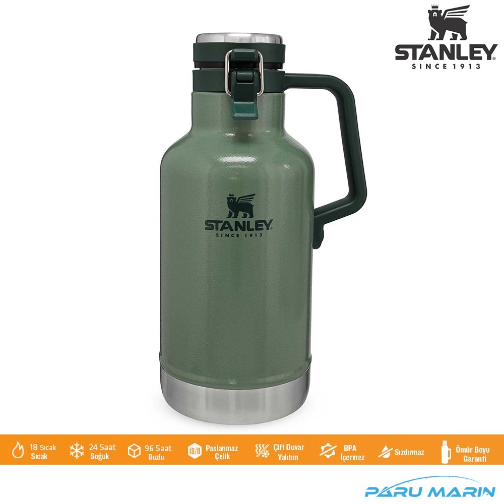 Stanley Klasik Vakumlu Termos 1.9 Lt YEŞİL