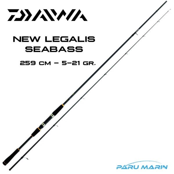Daiwa New Legalis 259cm 5-21gr. Spin Kamış (LEGSB862MFSAF)
