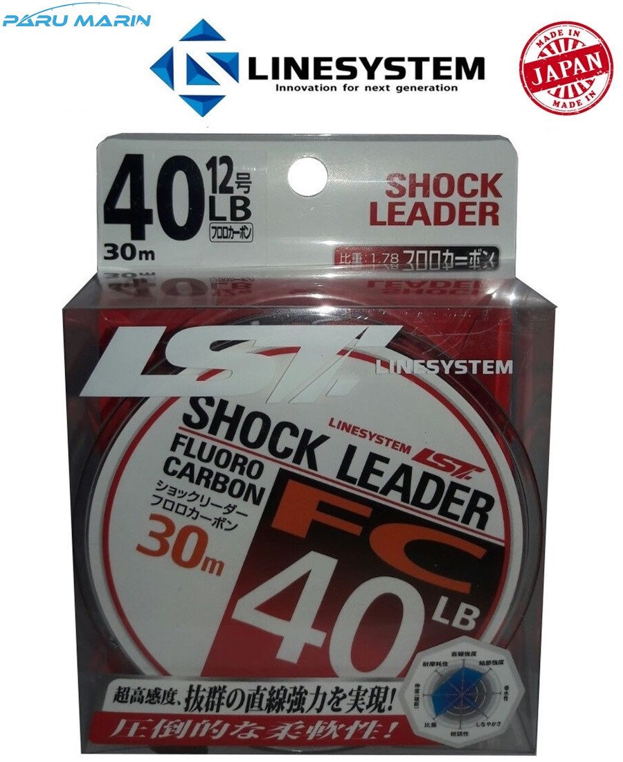 Linesystem Shock Leader FC 40Lb. 0,58mm 18,0kg 30mt.