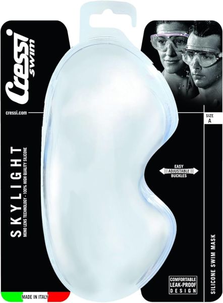 Cressi Skylight White / Blue Yüzücü Gözlüğü