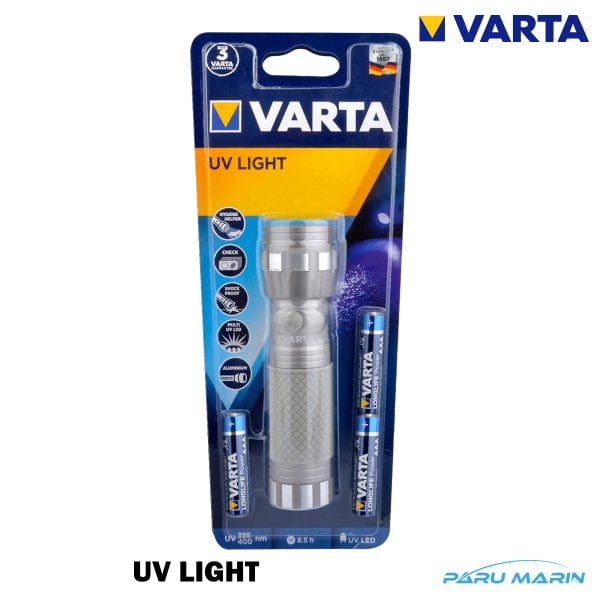 VARTA DAY LIGHT UV Led Mor Işık El Feneri