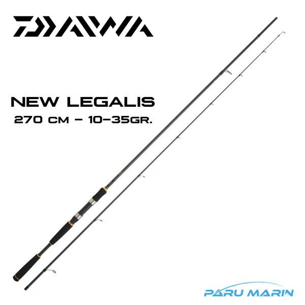 Daiwa New Legalis 270cm 10-35gr. Spin Kamış (LEGSB902HMHFSAF)