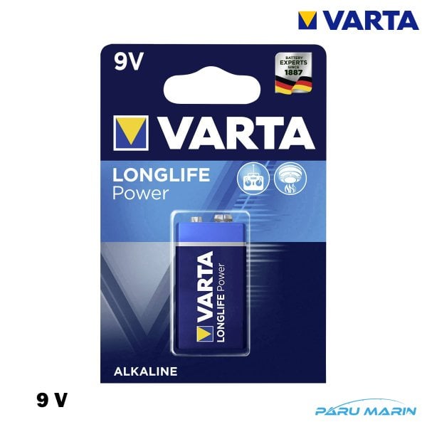 VARTA LONG LIFE POWER 9V Pil
