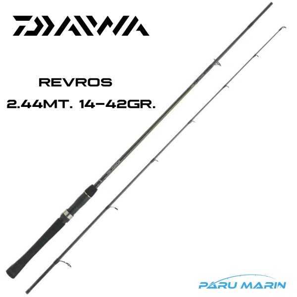 Daiwa Revros 244cm 14-42gr. Spin Kamış (RV802HFSEAF)