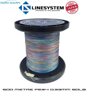 Linesystem Jigging X8 İp Misina PE 4.0 0.33mm 60lb 600mt