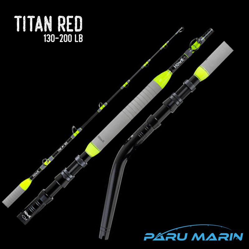 Höwk Titan Red 130-200LB Spiral Big Game Kamış
