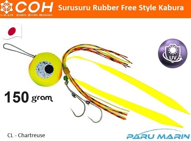 COH Kabura Slider Tai Rubber Jig Suni Yem 150gr. CL