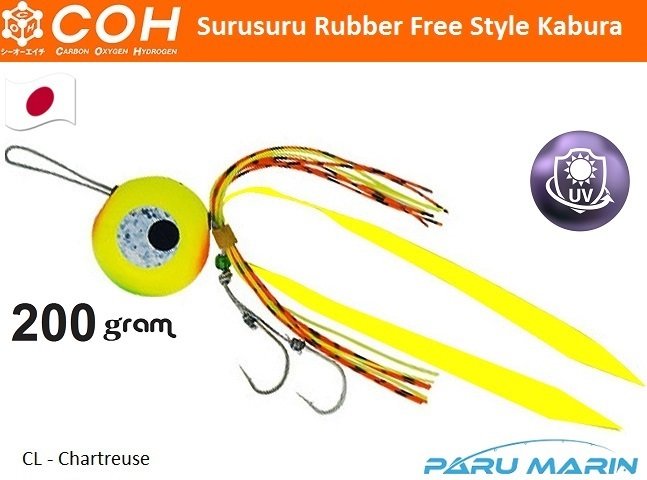 COH Kabura Slider Tai Rubber Jig Suni Yem 200gr. CL