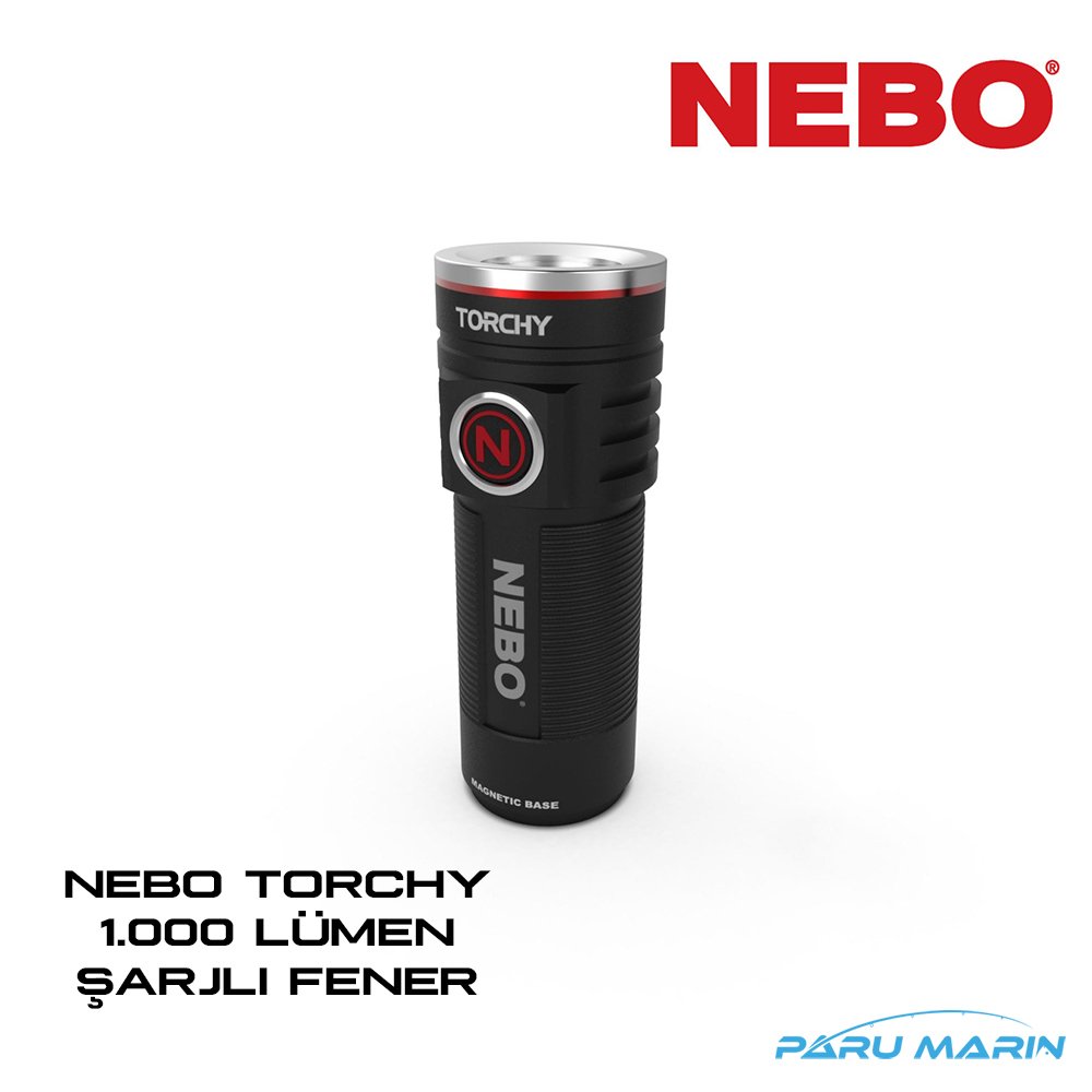 Nebo 6878 Torchy 1000 Lümen Şarjlı Fener