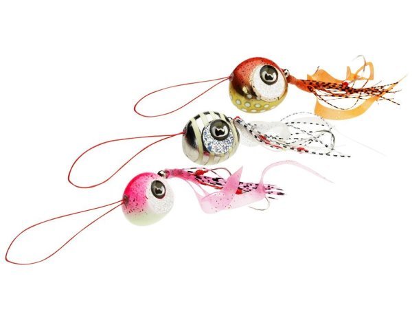 Savage gear Cuttle Eye 100 Gr. Slider Silver Glow Zebra