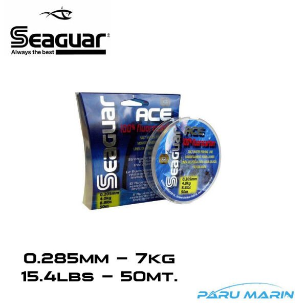 SEAGUAR Ace 0,285mm 15.4lbs 7kg 50mt Florokarbon Misina
