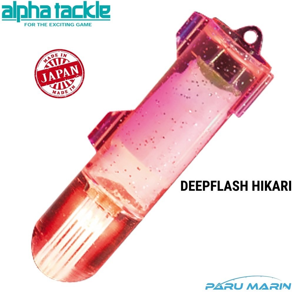 Alpha Tackle Deep Flash Hikari Çakarlı Led Dip Lambası 1000mt Kırmızı
