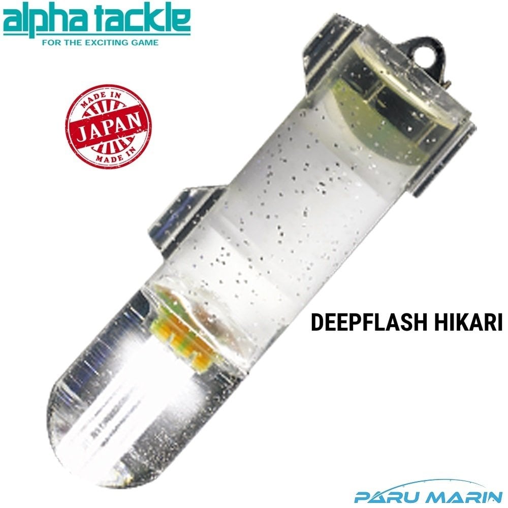 Alpha Tackle Deep Flash Hikari Çakarlı Led Dip Lambası 1000mt Şeffaf