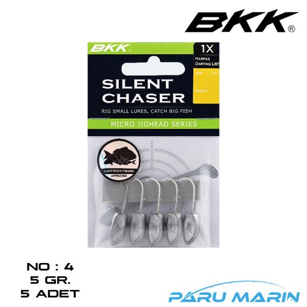 BKK Silent Chaser Harpax Darting Jig Head 5gr. #4