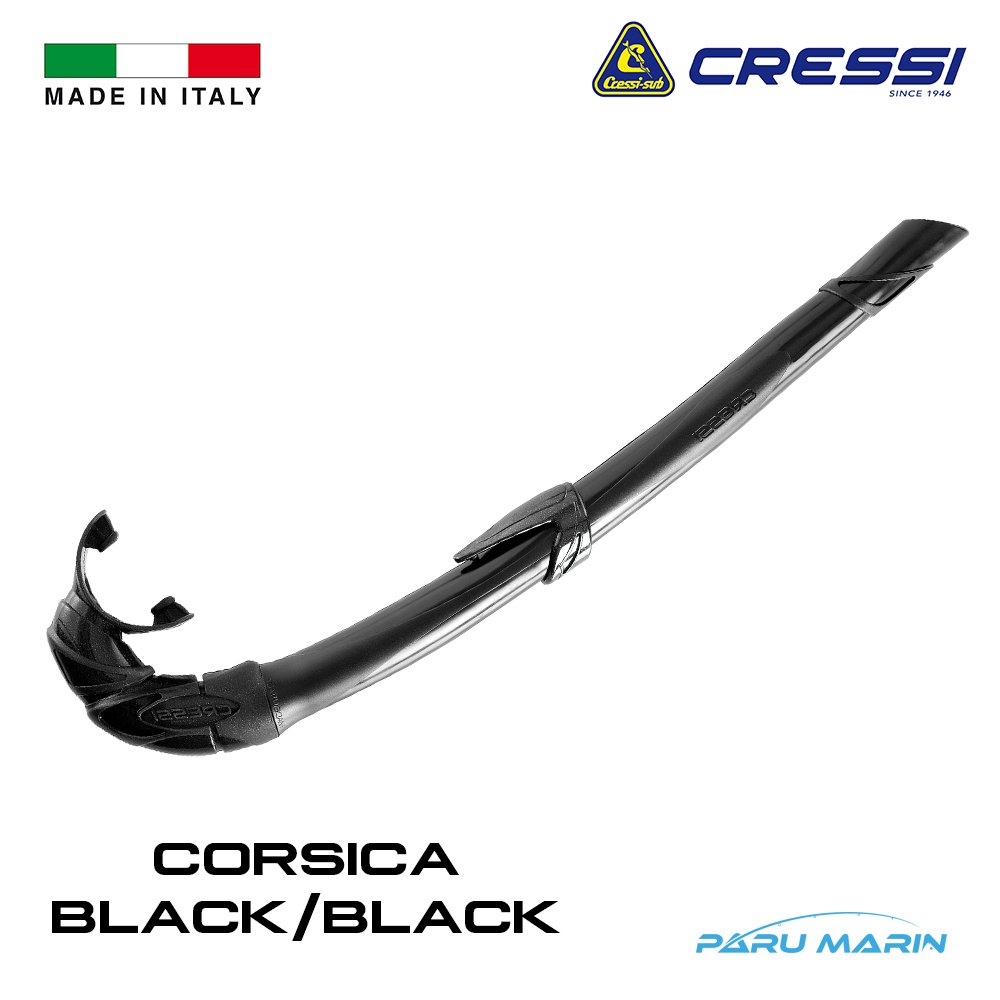 Cressi Corsica Black / Black Şnorkel