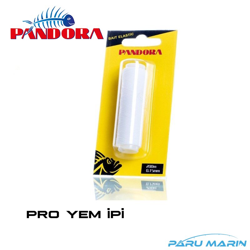 Pandora Pro Elastik Yem İpi 200mt. 0.15mm