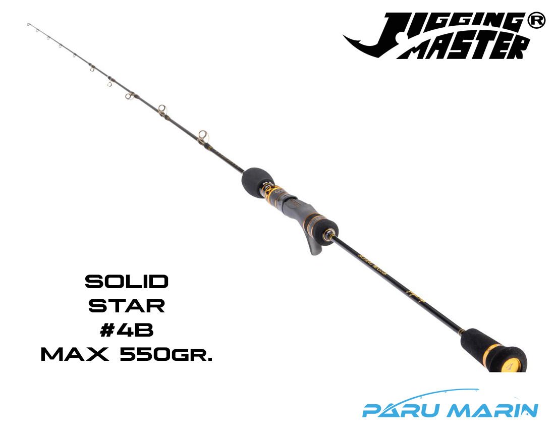 Jigging Master Solid Star #4/B 172cm Max 550gr. Tetikli Spiral Kamış