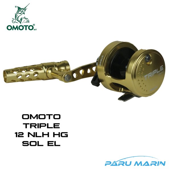Omoto Triple 12NLH HG (LH) High Gear SOL EL Çıkrık Makine