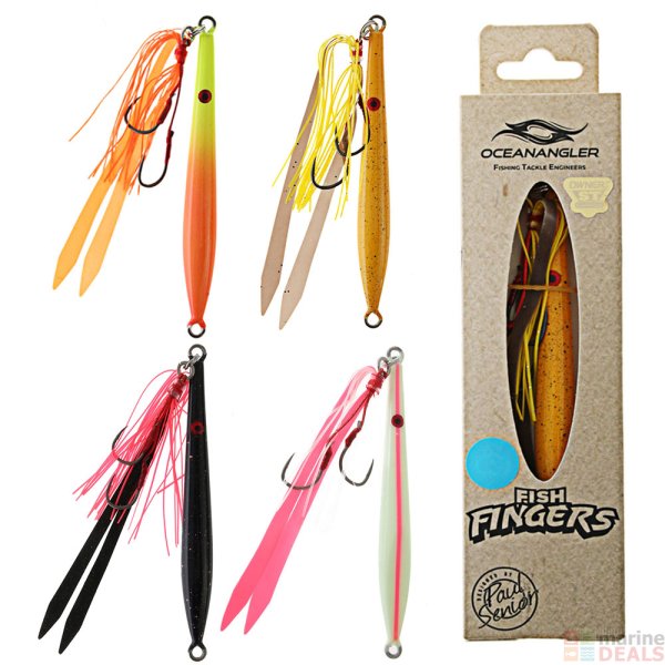 Ocean Angler Fish Fingers Jig 60gr. Pink Silver