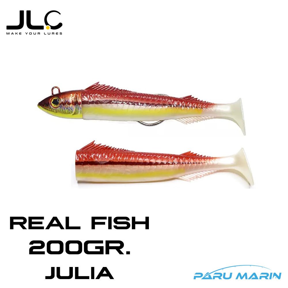 Jigging Ala Carta Real Fish 200gr. Julia Yedekli Silikon Yem