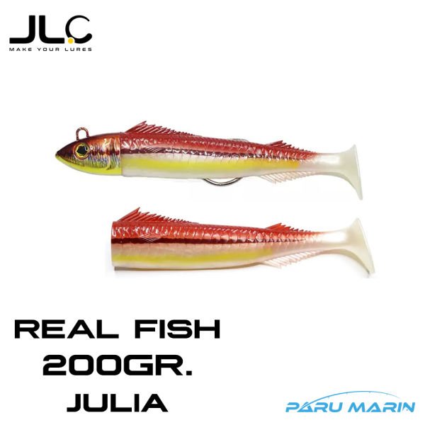Jigging Ala Carta Real Fish 200gr. Julia Yedekli Silikon Yem