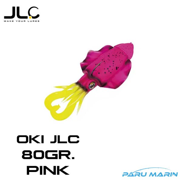 Jigging A La Carta OKI JLC 80 GR. Pink 15cm. Silikon Yem
