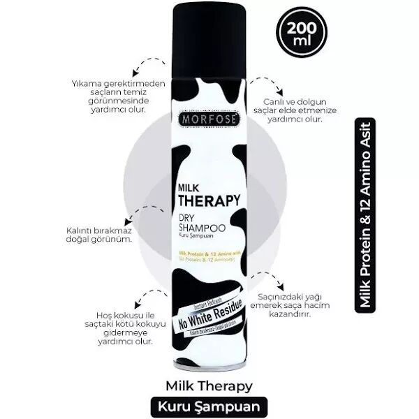 MORFOSE KURU ŞAMPUAN BIOTIN COLLAGEN MILK THERAPY 200ML