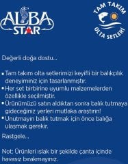 Albastar Tam Takım Hobi Sazan Olta Seti TTS006