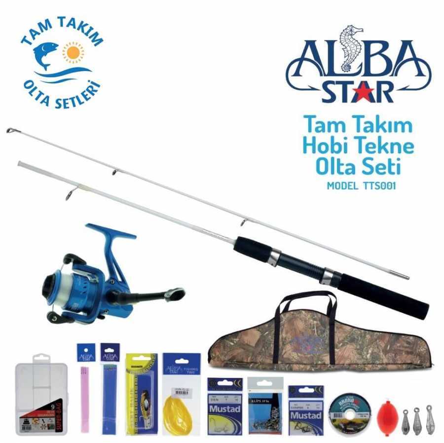 Albastar Tam Takım Hobi Tekne Olta Seti TTS001