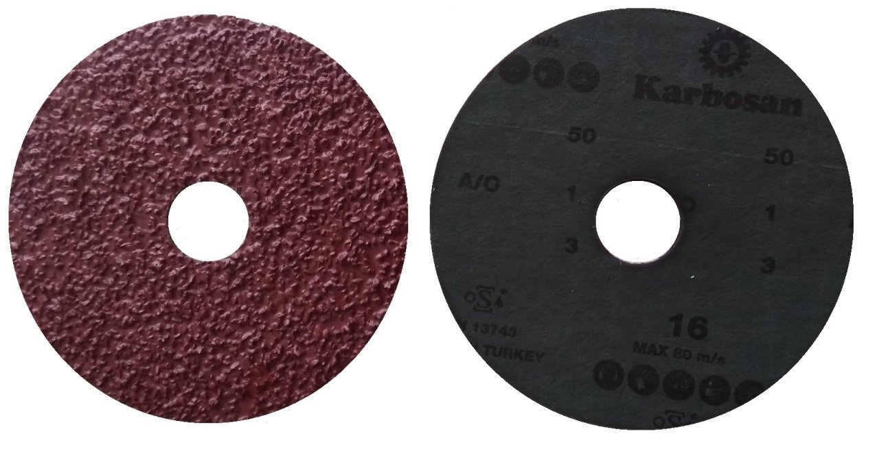 Karbosan Zımpara Fiber Disk 115*22