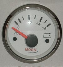 VOLTMETRE 12 V BEYAZ